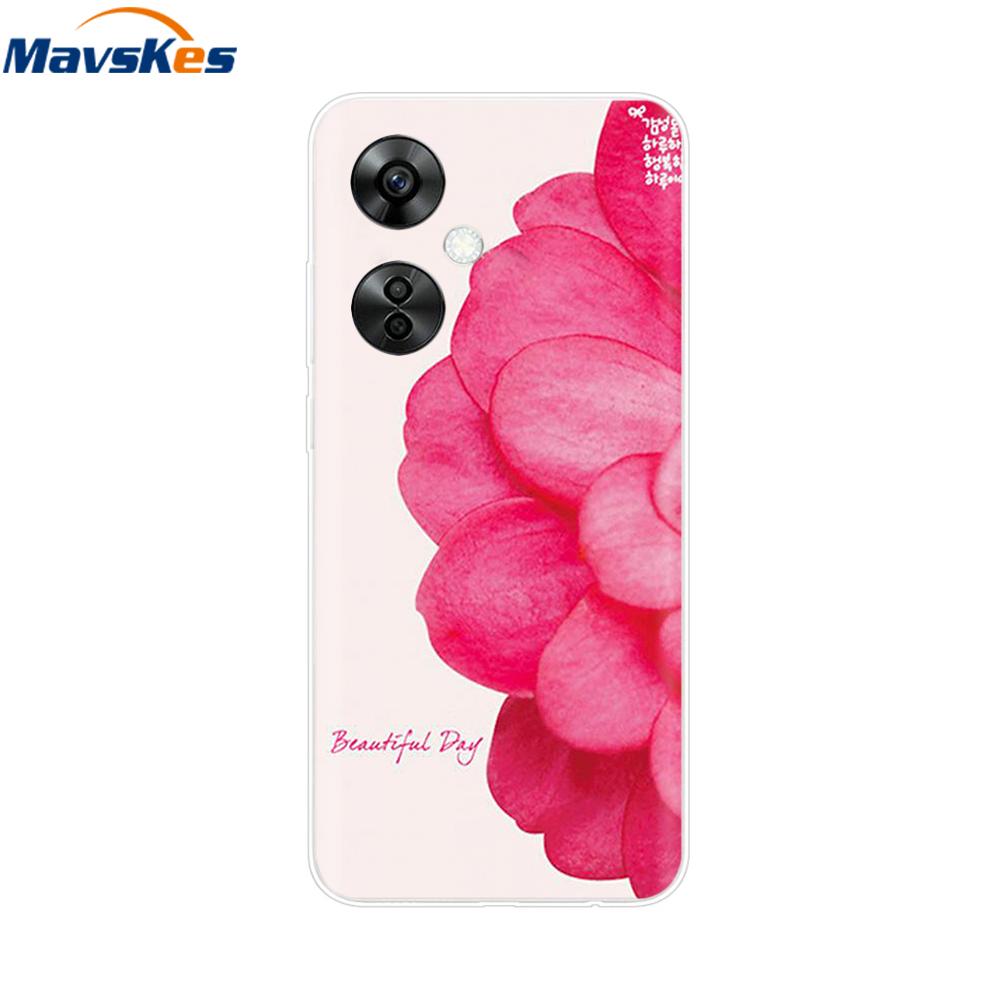 For OnePlus Nord CE 3 Lite Case Cartoon Soft Silicone TPU Clear Coque for OnePlus Nord CE3 Lite 5G Nord CE 3 Phone Covers Bumper