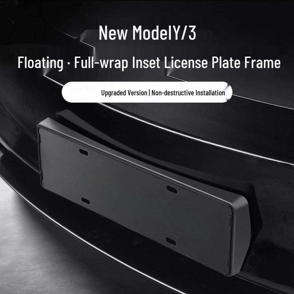 Uchwyt na ramkę tablicy rejestracyjnej Full Coverage do Tesli Model 3/Y/YL