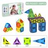 29/50Pcs/Set Colorful Magnetic Tile Kit Clear Geometric Shape Building Block Magnet Preschool Educational