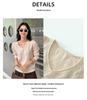 Women's V-Neck Cashmere Sweater - Autumn/Winter Warm, Elegant Knit, Solid Color, Thick Cable Knit Base Layer Top