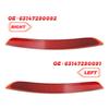 63147290091 63147290092 Rear Bumper Tail Light For BMW X5 F15 2014-2018 Turn Signal Reflector Parking Brake Fog Lamp Cover