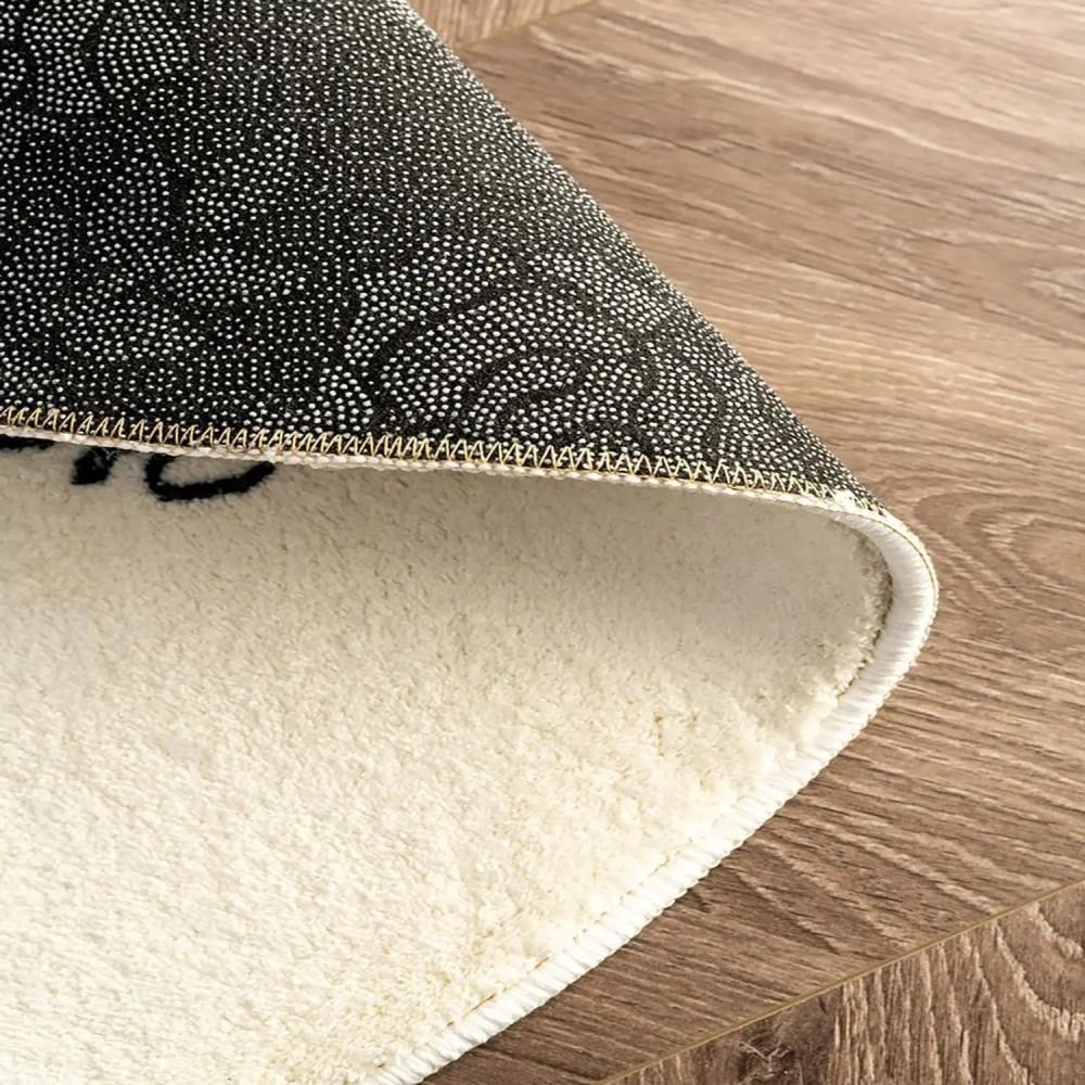 Cartoon Cat Pattern Carpet - Warm And Slip-Resistant Floor Mat For Living Room, Bedroom And Bed Head - Home Decoration