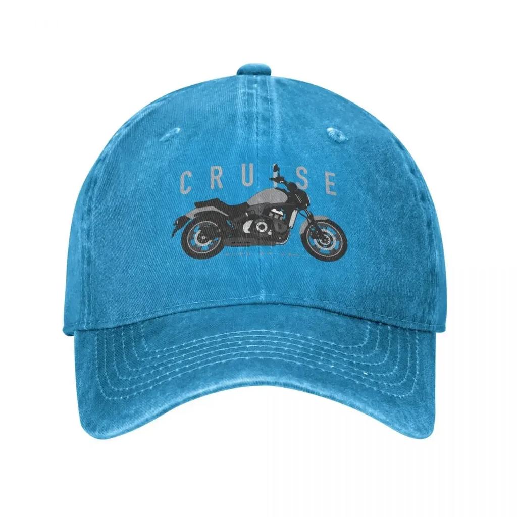 Cruise Kawasaki Vulcan S Grey H Baseball Cap Bobble Hat Fishing Cap Birthday Tactical Cap For Unisex Women's