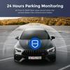 HD Dobbeltlinse Dashcam, 4K Ultra vidvinkel Natkamera, WiFi Dobbeltoptagelse For og Bag, og GPS-optager til Køretøjet