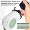Handheld Telescopic Wireless Cleaning Brush Replaceable Head Window Cleaner  Bathroom