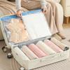 Portable Hand Roll Compression Bags Clothes Blankets Vacuum Storage Bag Non Pumping Sealed Bag Travel Organizer Bag