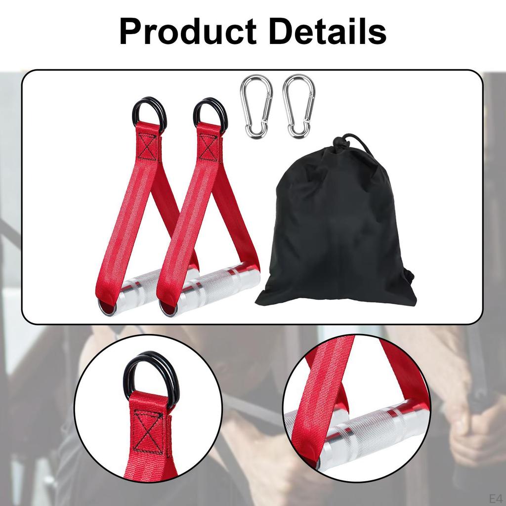 Cable Machine Pulleys, Resistance Band Handle Attachments for Workouts