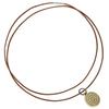 Leather Cord Light Brown Ø1 mm x 5 m Leather