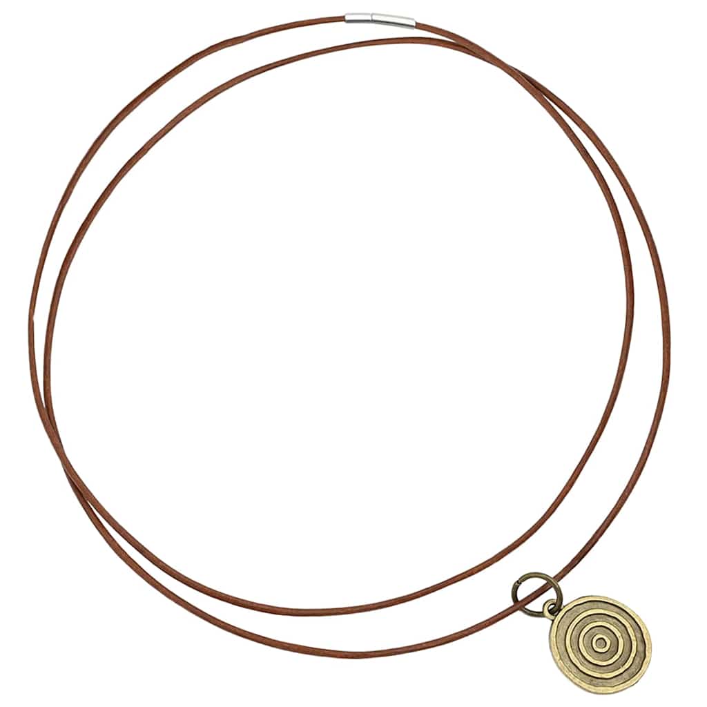 Leather Cord Light Brown Ø1 mm x 5 m Leather
