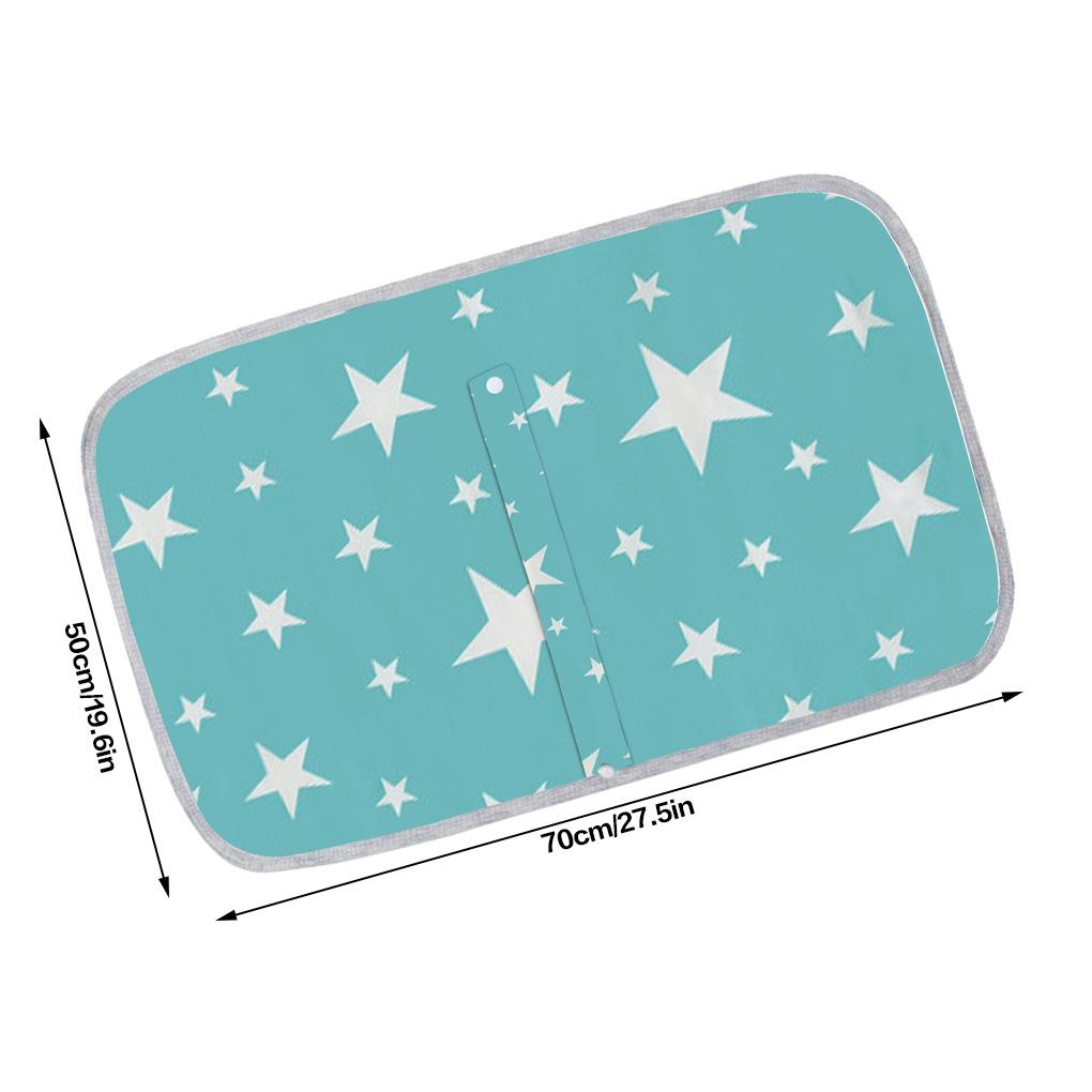 Baby Wasserdichte Matratze Faltbar Waschbar Baby Wickelunterlage Kinder Wiederverwendbare Cartoon Baumwolle Bettunterlage