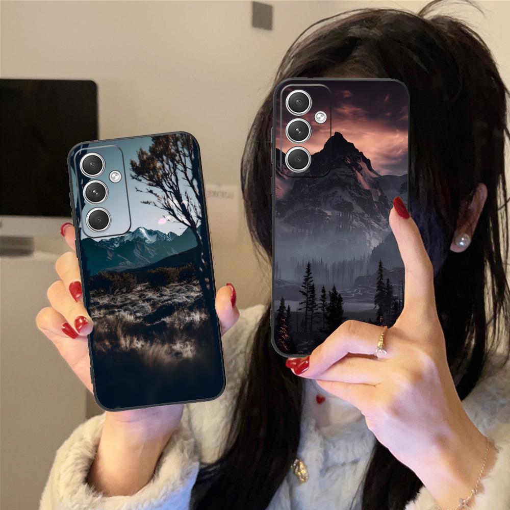 Bc Electrical Appliances Mountain Forest Mobile Phone Case For Samsung Galaxy S26 S25 S24 S23 S22 S21 S20 Note20 Plus Fe Ultra Colorful Cover Pretty
