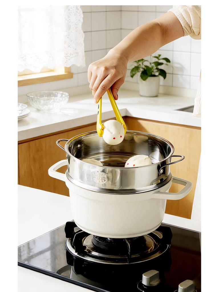 304 Stainless Steel Steamer Basket: Baby Food, Milk Pot, Rice Cooker, Bun Steam Rack