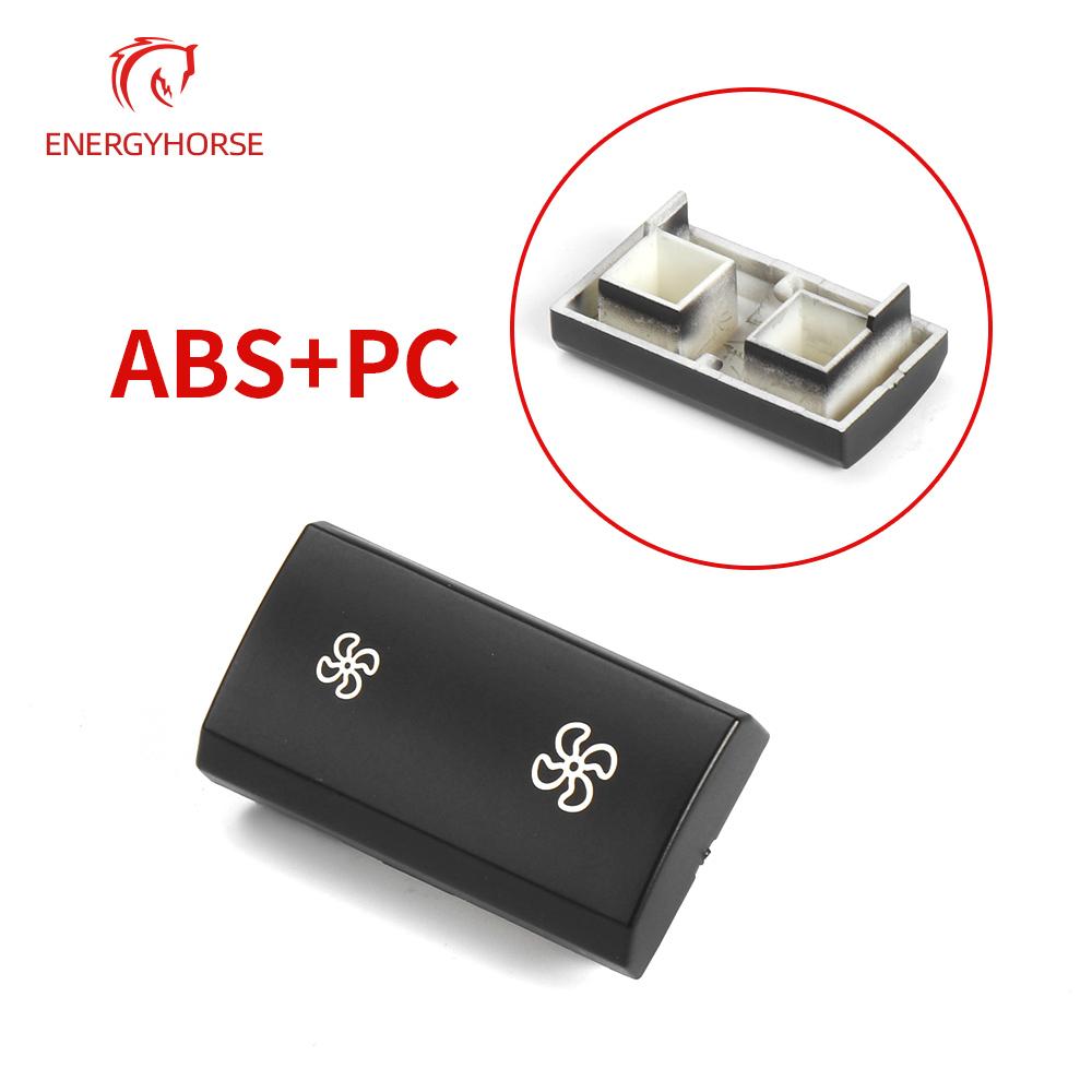 AC Heater Climate Air Conditioning Control Panel Fan Speed Button Cover Replacement for BMW X5 E70 X6 E71 Car Interior Accessory