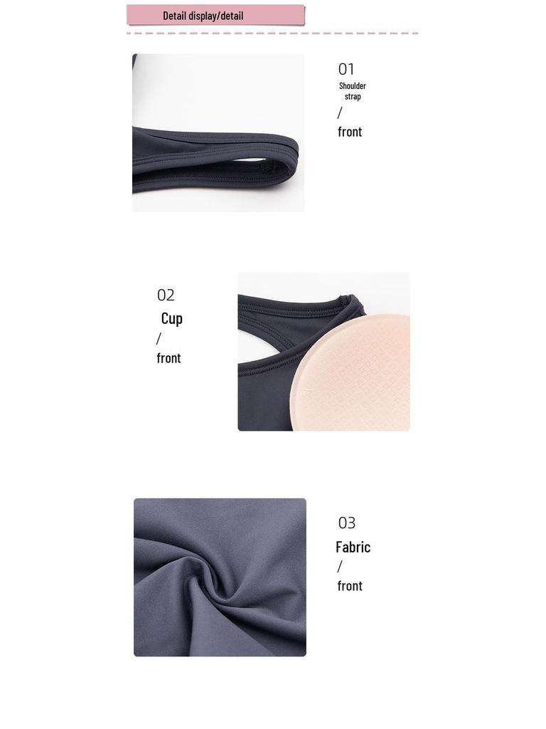 Reggiseno Sportivo Traspirante Antiurto da Donna per Corsa e Yoga