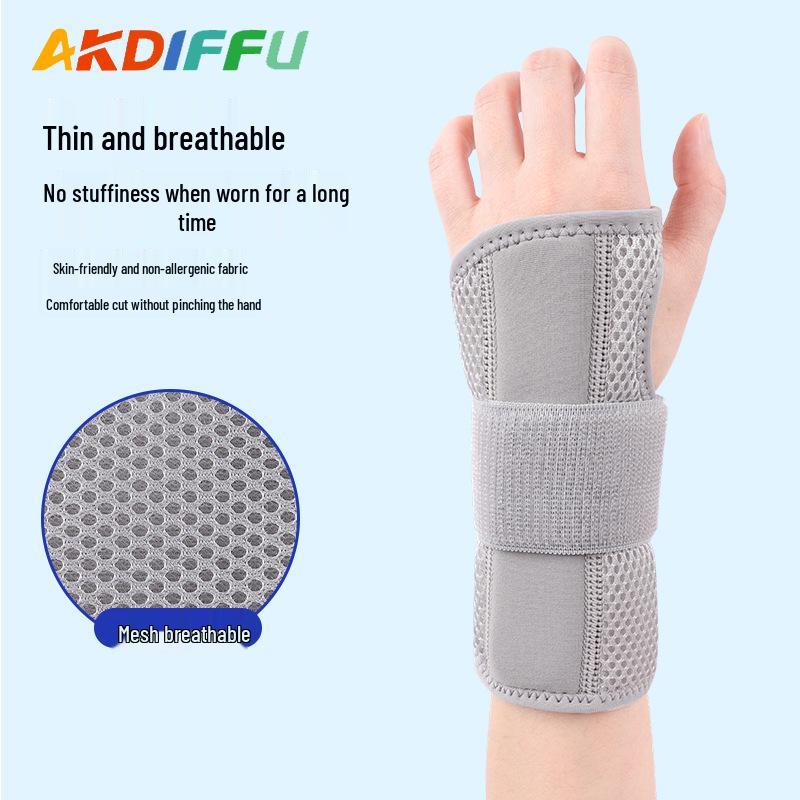 Adjustable Cross-Border Wrist Support with Removable Steel Plate for Tenosynovitis - Breathable Anti-Twist Design