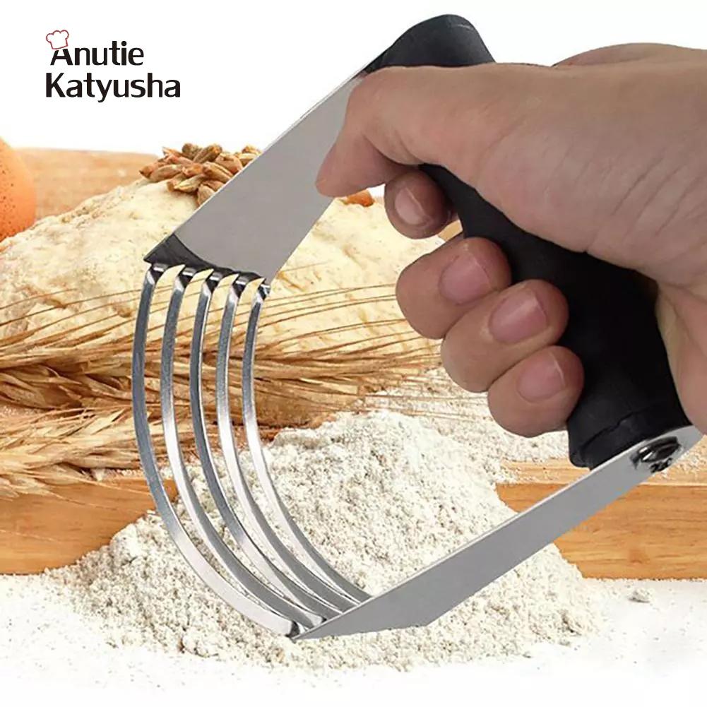 Teigmixer, professioneller Teigschneider mit Edelstahlklingen, Küchenhelfer