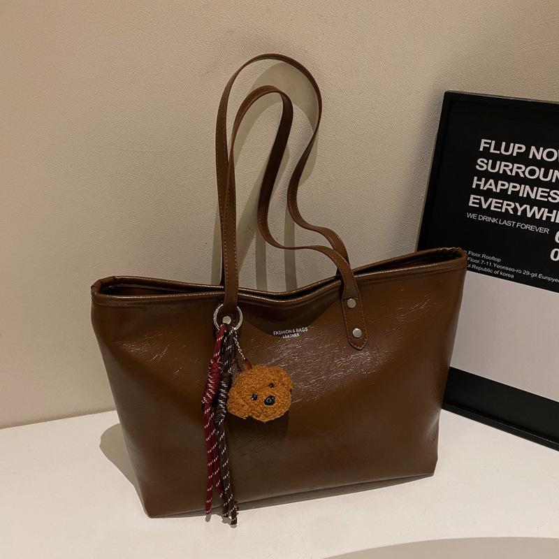 Einfache Tasche, Modische Pendler-Tragetasche, Studenten-Klassen-Schultertasche mit großer Kapazität