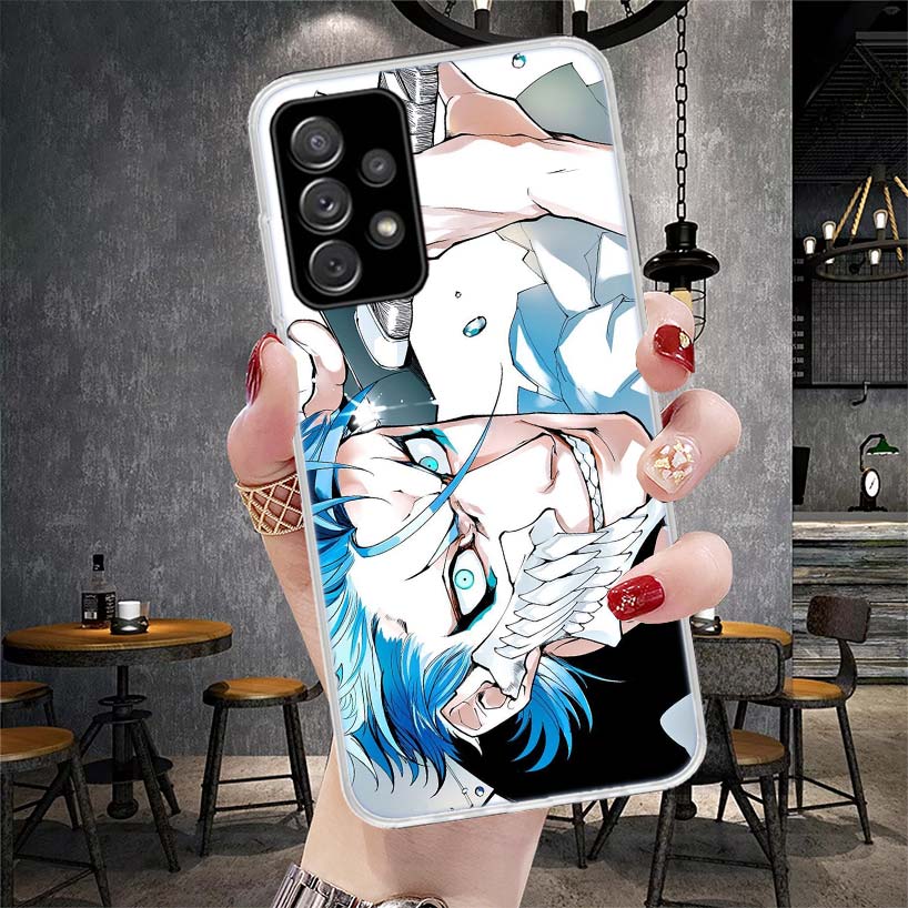 Grimmjow 6 Bleach Soft Phone Case For Samsung Galaxy A13 A14 A15 A16 A17 A53 A54 A55 A56 A57 A33 A34 A35 A36 A37 A23 A24 A25 A26