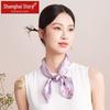 Shanghai Story 100% Mulberry Silk Square Scarf