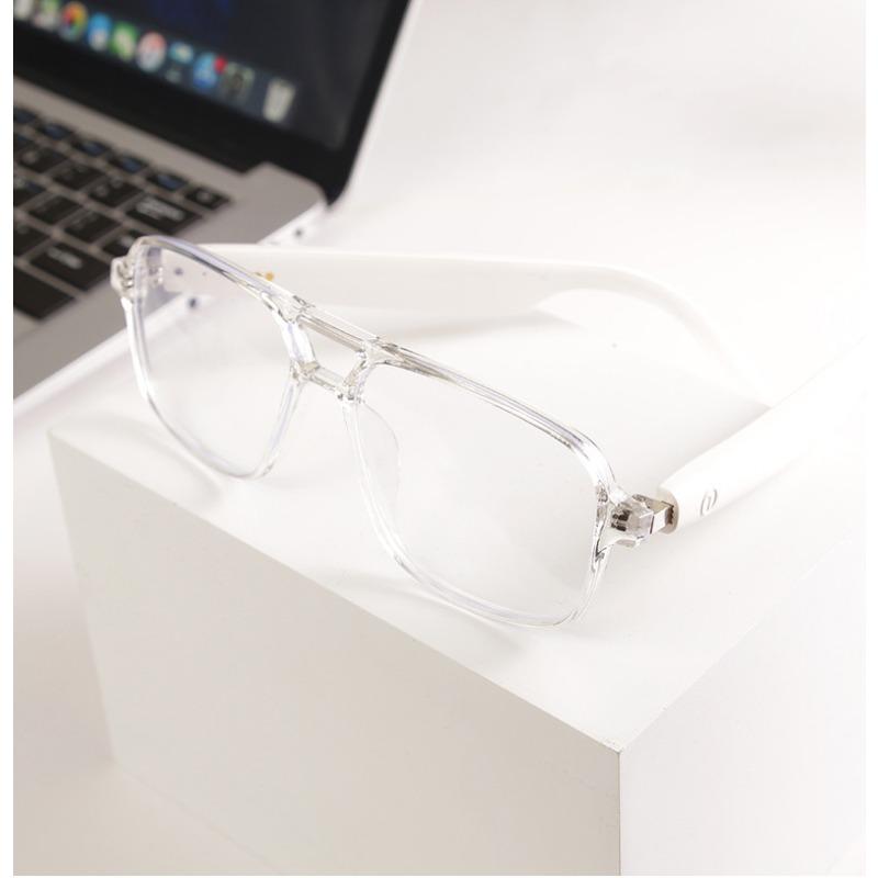 Smart glasses Bluetooth audio glasses double beam color changing glasses anti blue light listening to music making calls anti UV sunglasses