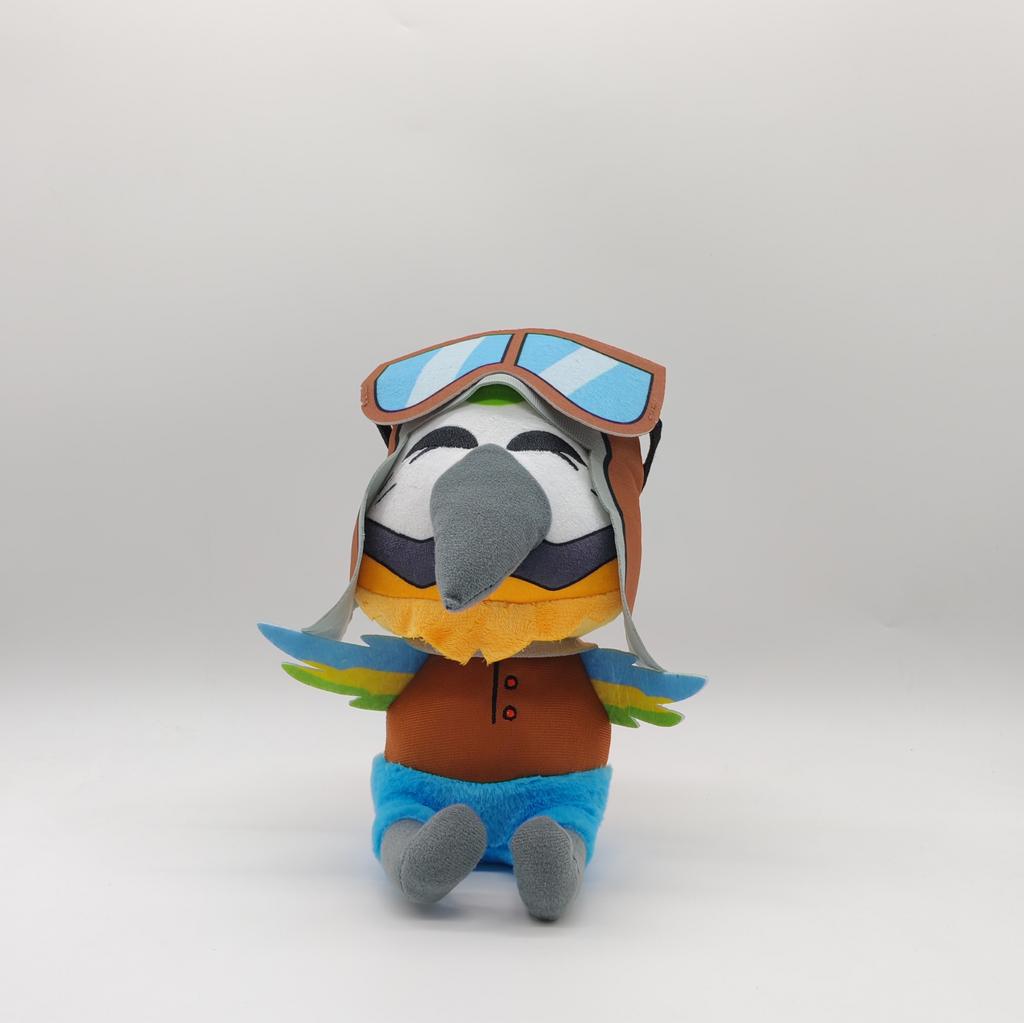 Indigo Park Mollie Macaw Plush Toy Soft Stuffed Animal Pillow For Kids And Game Fans Gift