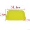 Serving Tray Melamine Plastics Dish Plate Hotel Restaurant Rectangular Platter