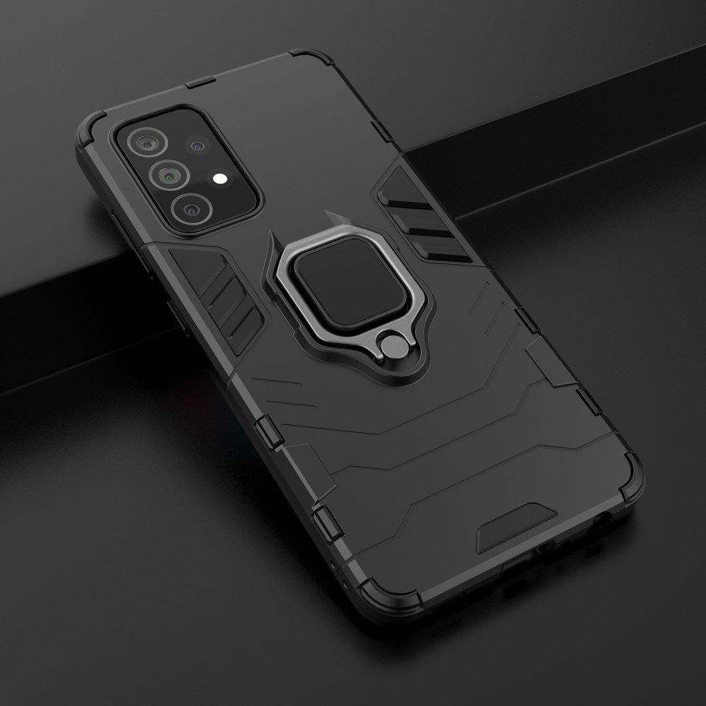 Case for Samsung Galaxy A72 5G / A72 LTE, Kickstand Ring, black