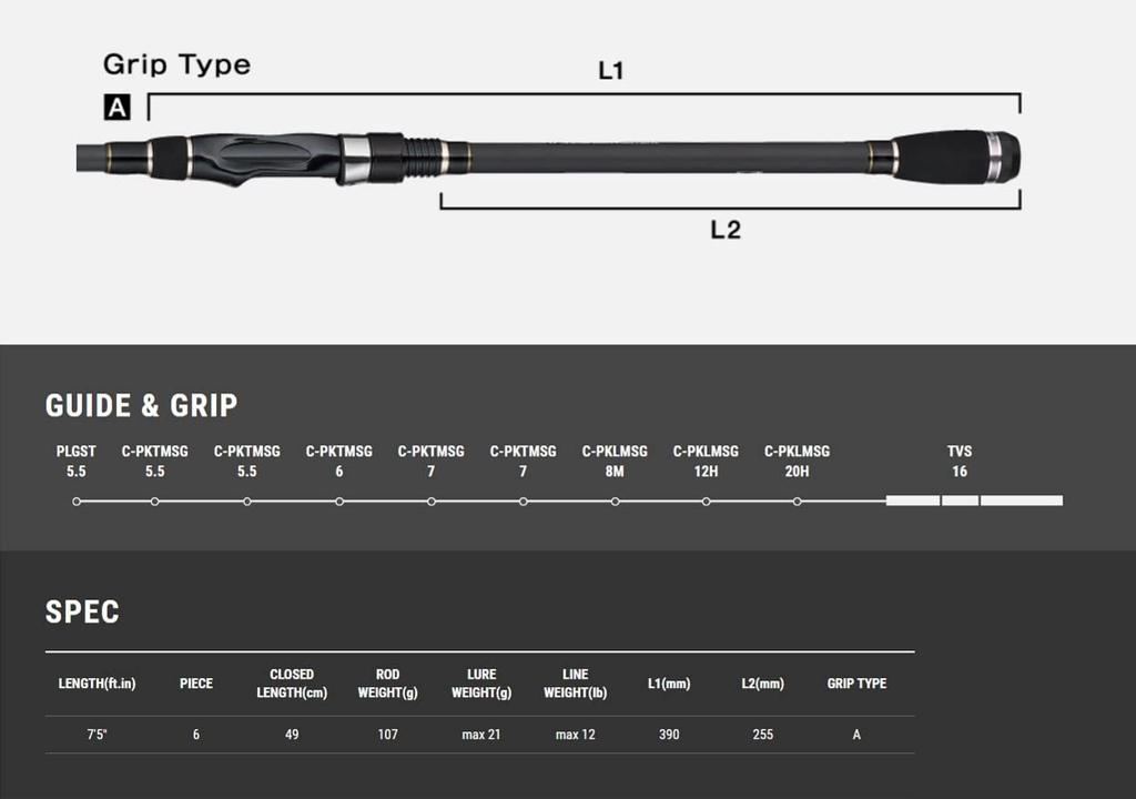 tailwalk Canne Outback Beyond S756L