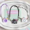 Dollhouse Bow Knot Cartoon Camera Pendant Necklace