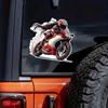 Motorcycle Boy Girl Car Sticker Vinyl Decal Waterproof Rear Window Motorcycle Camper Bumper Truck Laptop Decoration Y164