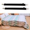 2pcs Adjustable Elastic Bed Sheet Clip Mattress Cover Corner Holder Clip Fasteners Straps Grippers Elastic Hook Sets