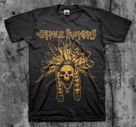 Cripple Bastards  Indian  T shirt (Napalm cryptic slaughter grindcore) Unisex T-Shirt S