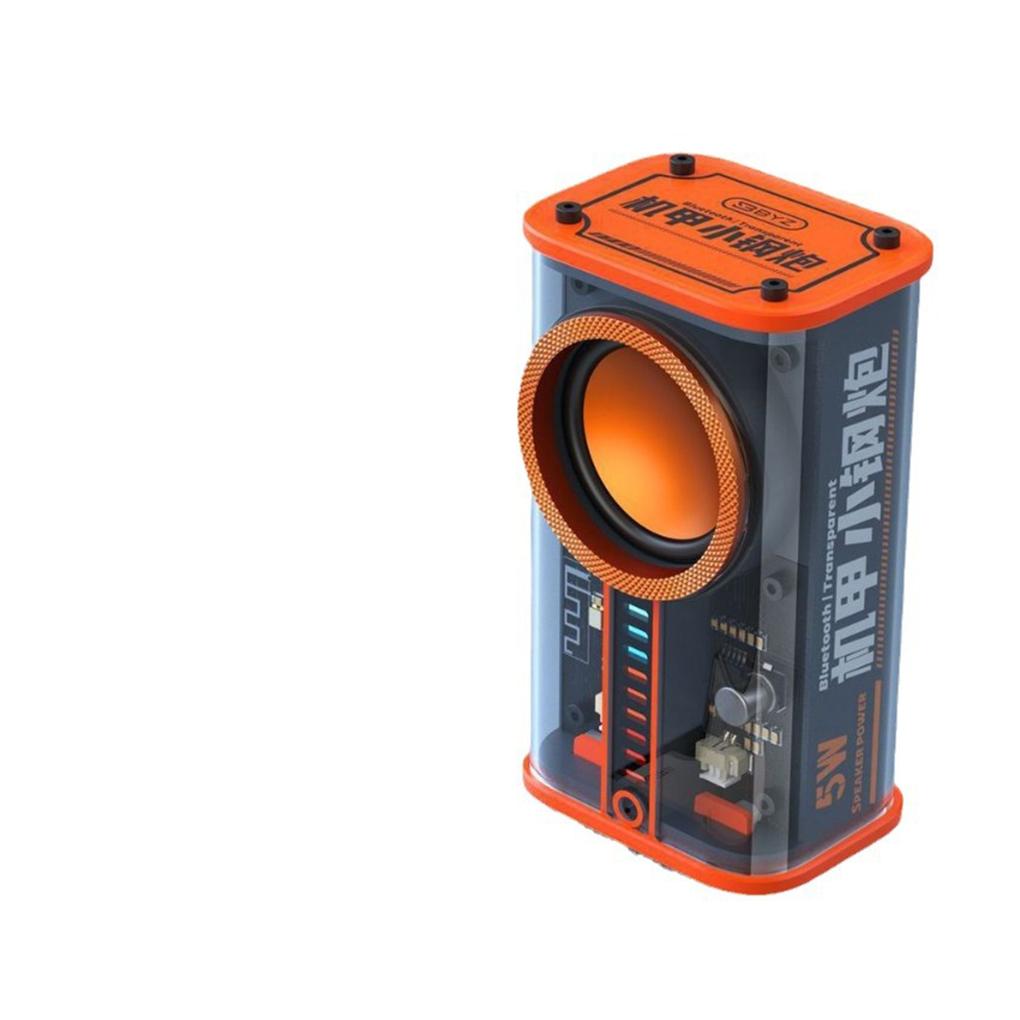 Tragbarer kabelloser Bluetooth-Lautsprecher mit Hi-Fi-Klang und Bass, 3D-Surround-Lautsprechern und Bluetooth-Woofer