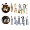 Painted Statues 8 Pcs Resin Nativity Figurines Set Christian Scene Figures Desktop Religious Christmas Tabletop Miniature for Holiday Indoor
