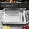 Yuzun Stainless Steel Rectangular Serving Tray