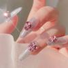 5Pcs Manicure Charm Three-dimensional Manicure Decoration Alloy Stylish DIY Stacked Rhinestone Nail Art Charm Nail Salon Accessories