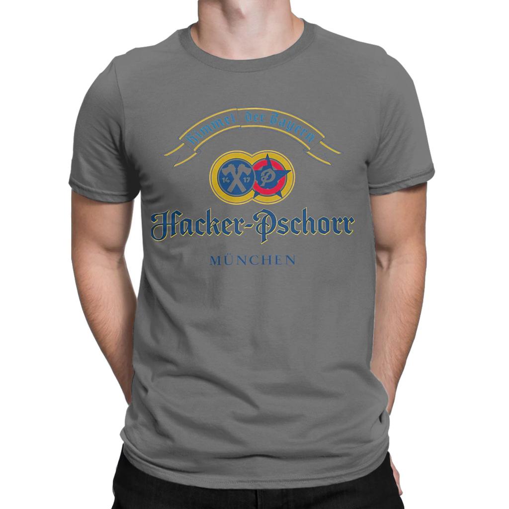 Brauerei Lustiges Grafikdesign 100% Baumwolle T-Shirt Hacker Pschorr Oberteile T-Shirts Für Unisex