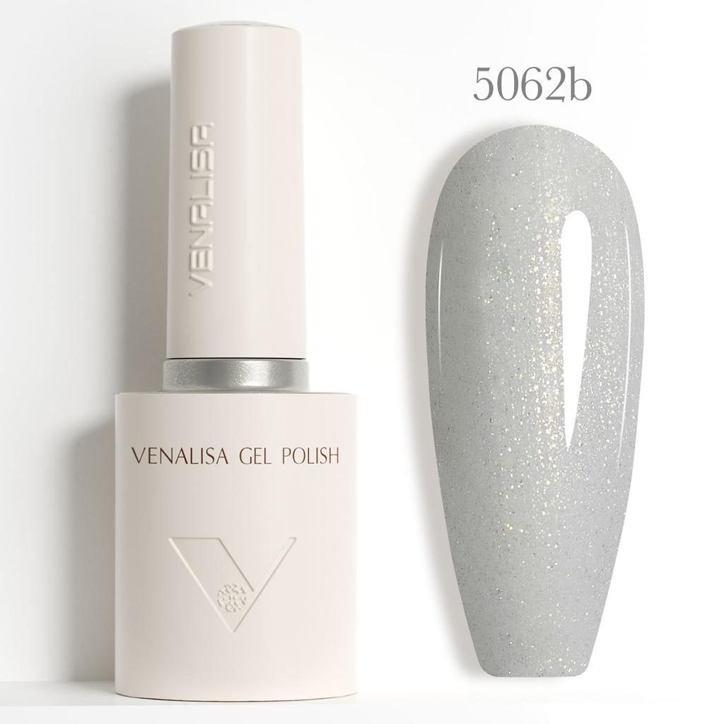 Venalisa Gel Nail Polish 10ml Hema TPO Free Snow Lotus Winter Glitter Shinning Soak Off UV LED Gel Varnish Nail Manicure