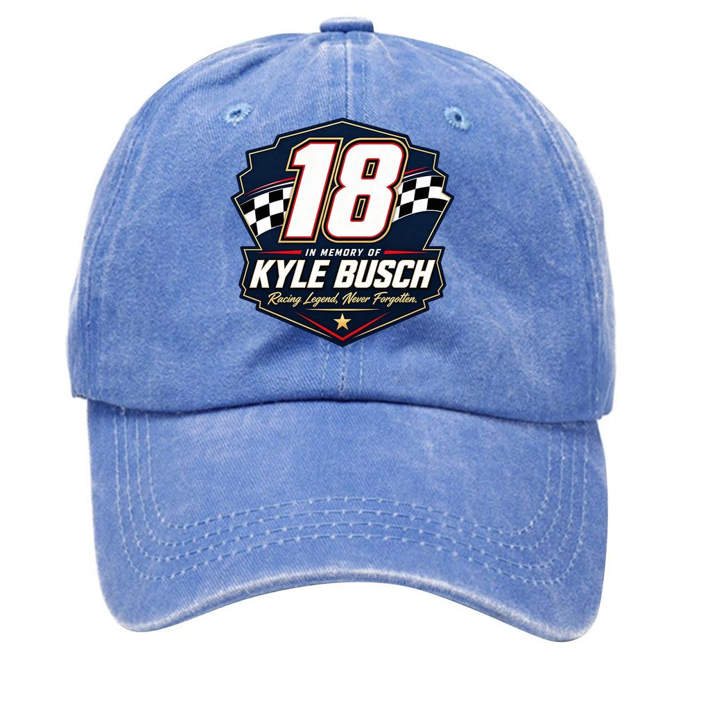 Washed Cotton Baseball Cap Soft Top Vintage Denim Style Adjustable Back Strap Casual Outdoor Hat for Men and Women