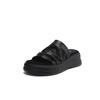 Height-increasing thick-soled pleated slippers for women's summer wear 2025 new fashion and high-end sense of beauty with skirt cool slippers