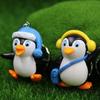 Pendant Winter Penguin Key Chain Penguin Keyring Penguin Doll Pendant Cute Penguin Keychain