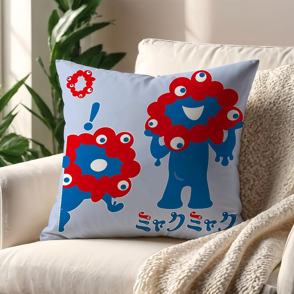 Art MMyakuMyakuS Cushion Cover For Pillow Printing Sofa Decoration Home Car Room Coffee Shop Office Nordic Simplicity