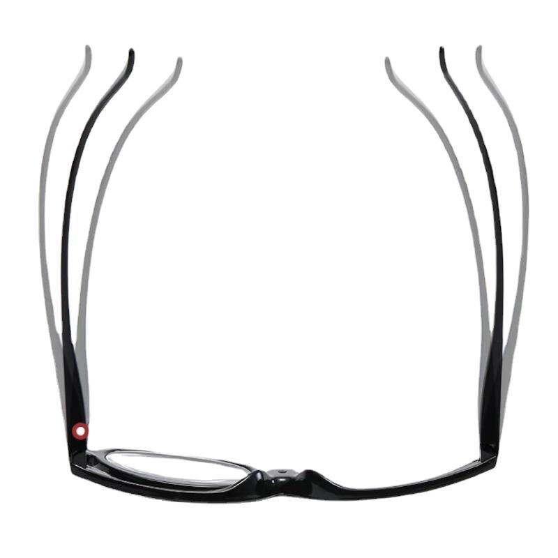 180 Rotating Magnifying Glasses Women Anti Blue Light Reading Makeup Clamshell Presbyopic Eyewear Goggle+1~5