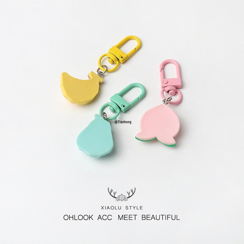 Adorable Mini Fruit Keychain Pendant - Cute, Funny Bag Charm Accessory