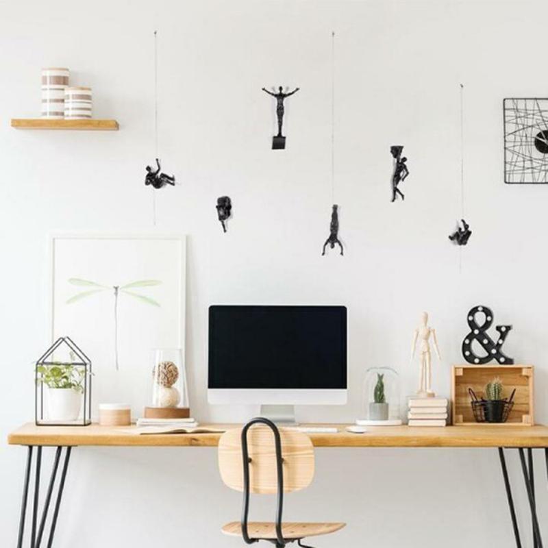 Lezoucí postava přívěsek nástěnná dekorace bytové doplňky figurky estetická pokojová dekorace