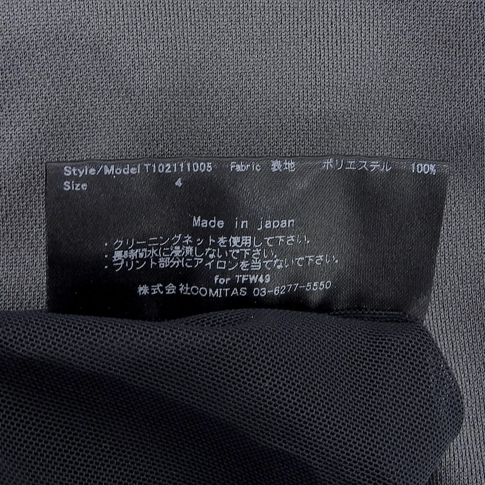 TFW49 Men's Short Sleeve Golf Polo Shirt, Gray, Size 4, T102111005 Tops 40 grayUsed