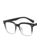 Oversized Rectangular Eyeglasses Spectacle Frame Frame Ladies Classic Anti-blue Light Vintage Fashionable Decorative Eye Glasses for Girls