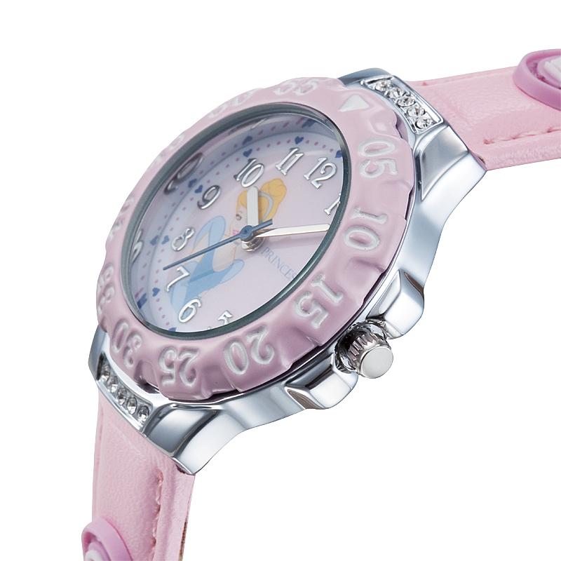 Dijeuni Cinderella Leather Band Children'S Wristwatch Ow089Ci