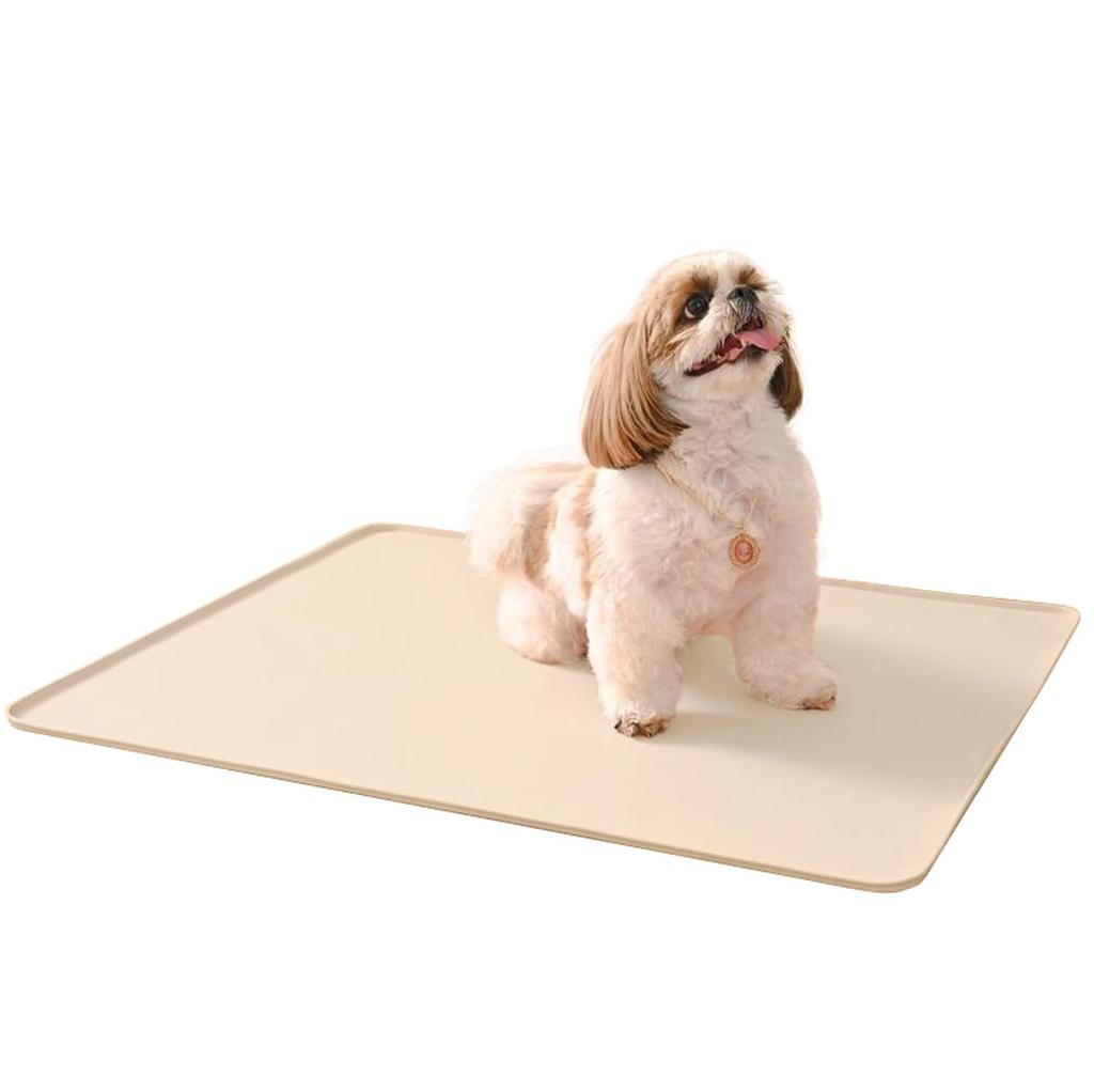 RK Pet Eating Mat Silicone Mat Large Wide Size Silicone Quality Control Certified Feeding Mat Toilet Sheet Thin Dog Cat Pet Sheet Pee Sheet Toilet