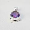 Natural Amethyst Pendant-925 Sterling Silver Handmade Pendant-Teardrop Crystal Pendant-Anniversary Pendant
